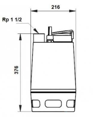 Погружной дренажный насос Grundfos Unilift AP35.40.06.1.V