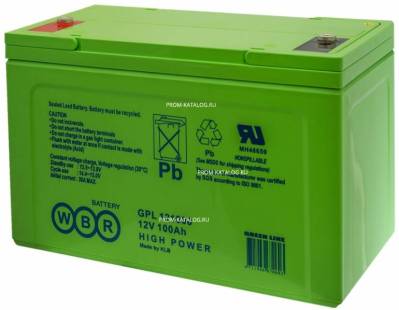 Аккумуляторная батарея WBR GPL121500